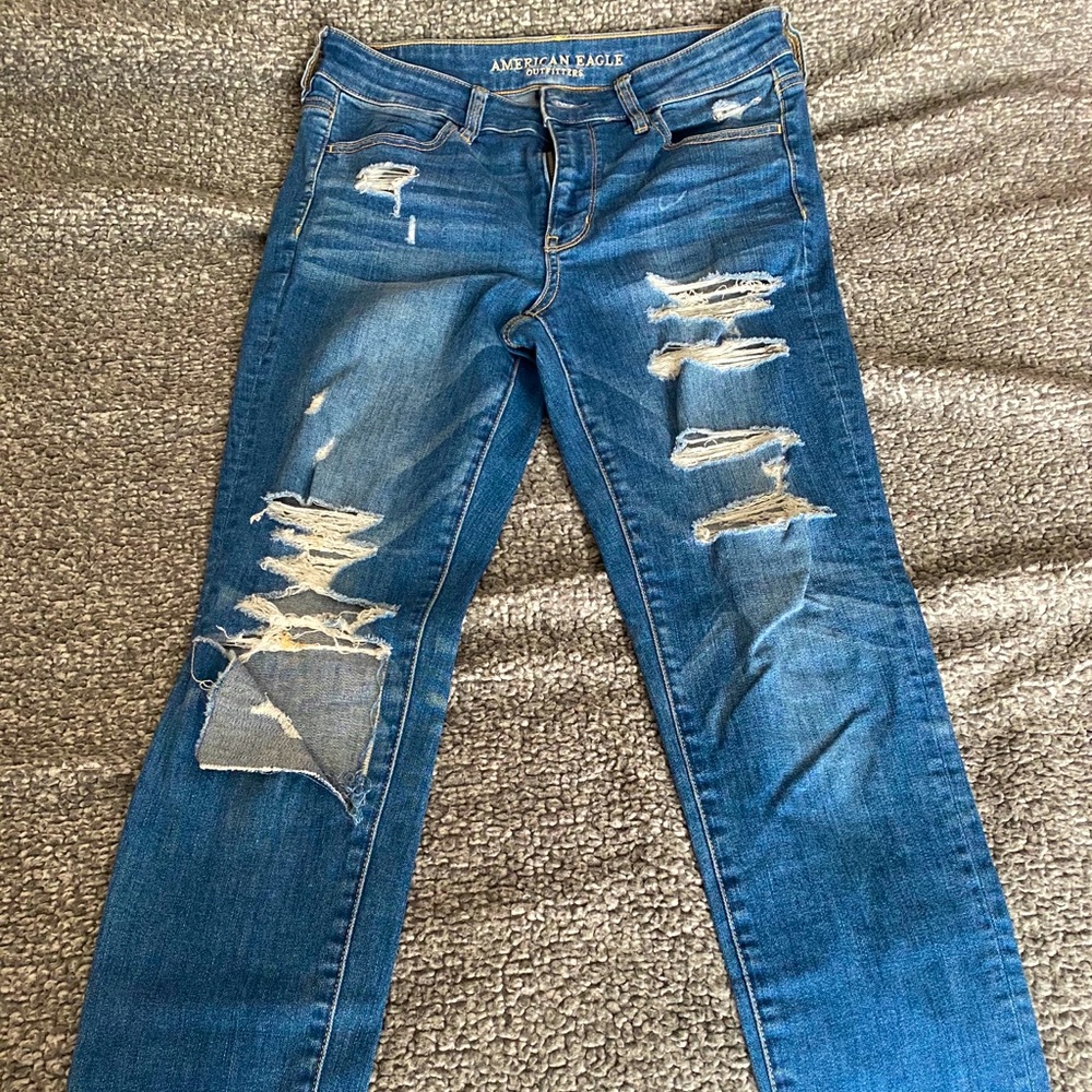 American Eagle Super stretch high rise Jeggings